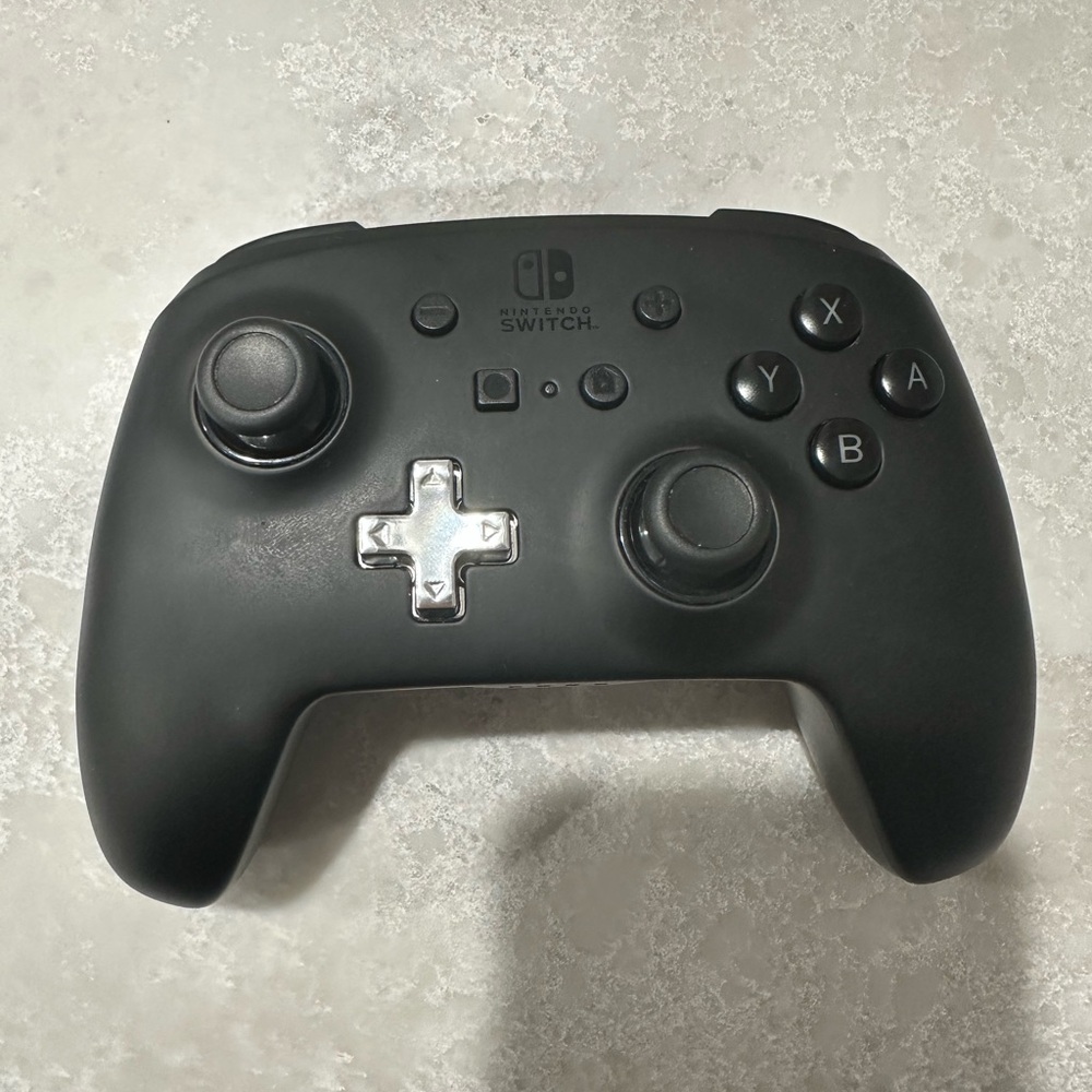 Power A Enhanced Nintendo Switch Wireless Controller with Silver D-Pad